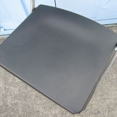 折りたたみイス　ブラック　イケア製　樹脂製　　　　　　　　の画像