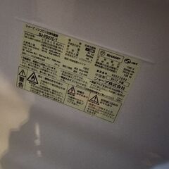 【東京都世田谷区12月1日あたりで引き取り限定】SHARP 洗濯機 の画像