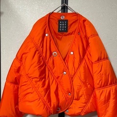 SLY スライ ボンバーボレロ 中綿ジャケット FREEの画像