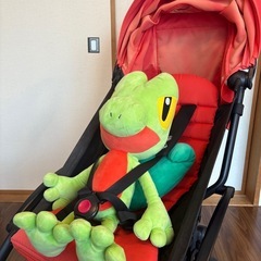 ベビーカーYOYO（STOKKE)レインカバー付きの画像