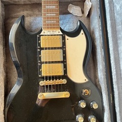 エピフォン　SGギターとギターハードケースの画像