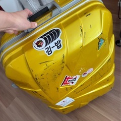 海外サイズ、キャリーケースの画像