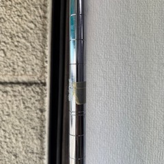 ハンガー掛け付き　スチールラックの画像