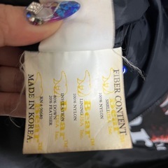 90s ☆ bear ベアー USA リバーシブル ダウンジャケットの画像