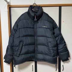 90s ☆ bear ベアー USA リバーシブル ダウンジャケットの画像