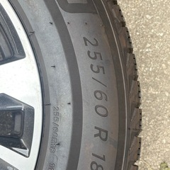 255/60R18 ミシュラン スタッドレス ホイルセット 18×8J 112 5穴 外車用 アウディ Q5の画像