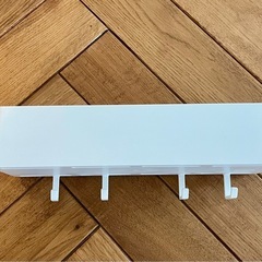 tower 白　5点セット　マグネット小物・戸棚下ラックフック　キッチン冷蔵庫収納　まとめ売り　ヤマザキ実業の画像