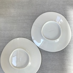 桜柄　平皿　2枚の画像