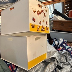 ニトリの箱(プラスチック)の画像