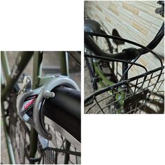 中古自転車 6段変速 26インチ LEDオートライト 軽整備済み 防犯登録対応 町田市 相模原市 MM909の画像