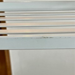 tower スリムキッチンワゴン 白　キャスター付の画像