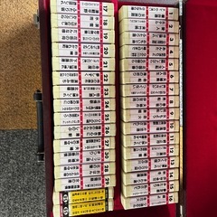 Nationalのカラオケ機とスピーカー、カセットテープのセットの画像