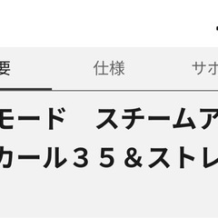 ヘアスチームアイロンの画像