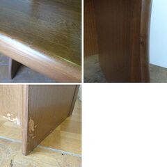 【中古】浜本工芸 学習机 本棚 袖ワゴン 椅子 子供 勉強机 デスク チェア イス チェスト 国産 高級 Hamamotoの画像