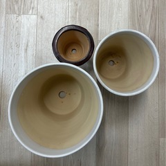 陶器製 鉢植えセットの画像