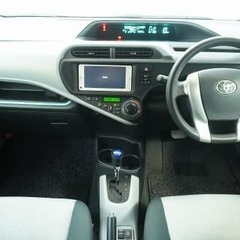 【自社ローン対象】トヨタ アクア 　Ｓ□コンパクト/94500kmの画像