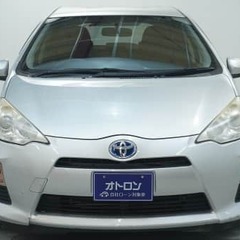 【自社ローン対象】トヨタ アクア 　Ｓ□コンパクト/94500kmの画像