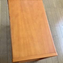 天然木スツールの画像