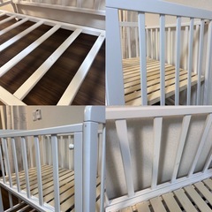 ミニベビーベッド＋布団セットの画像