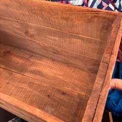 木のカートの画像