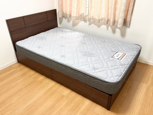 シモンズ セミダブル ベッドフレーム マットレス Beautyrest Newfit