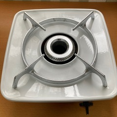 ガスコンロ 赤 一口 ガステーブルの画像