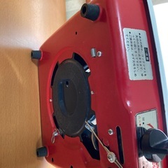 ガスコンロ 赤 一口 ガステーブルの画像