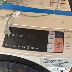 日立ドラム式洗濯機BD-SV110の画像
