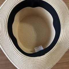 子供用　傘　麦わら帽子　2個セットの画像