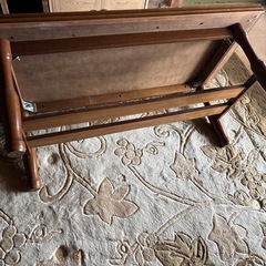 昭和レトロ　木製　センターテーブル　ローテーブルの画像