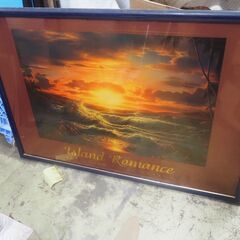 ポスター、アイランドロマンス、９６x６６、ラッセンの画像