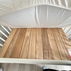 KATOJIベビーベッドベビー布団付き  の画像