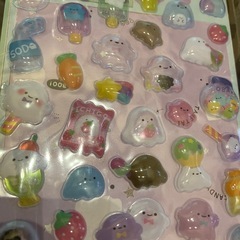 ボンボンドロップぷくぷくシールの画像