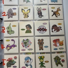 ポケモンシール他ステッカー1枚100円！！①の画像