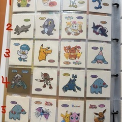 ポケモンシール他ステッカー1枚100円！！①の画像
