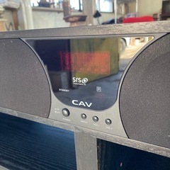  スピーカー内蔵のシアターラック の画像