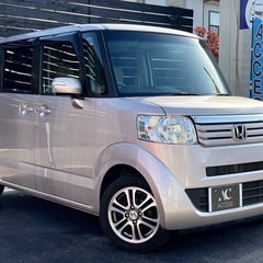 大安売り！安心の総額表示！車検満たん★ホンダnbox電動スライドドア禁煙車バックモニターBluetoothナビTVエコアイドリングストップetcプッシュスタート！スーパーセール！早いもの勝ち！の画像
