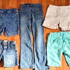 子供服140㎝～150㎝まとめ売り　ズボン　ボトム　デニム　ジーパンの画像