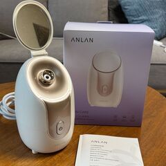 【使用1回のみ】ANLAN フェイススチーマー 美顔器の画像