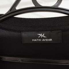 マタンアヴニール MATIN AVENIR スウェット トレーナー 黒 新品未使用 Lサイズ メンズ 長袖 ストリート系 251128-1Tの画像