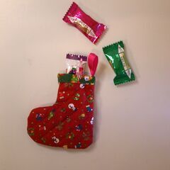 【ハンドメイド】ミニクリスマスキルトオーナメント①の画像