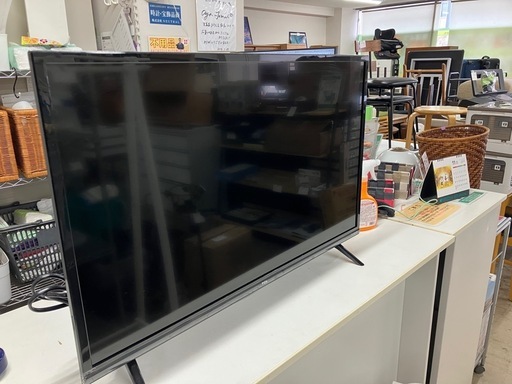 I2511-699 TCL チューナーレステレビ 32S52E 32インチ 2022年製 通電確認済み ※チューナーレスのため地上波・