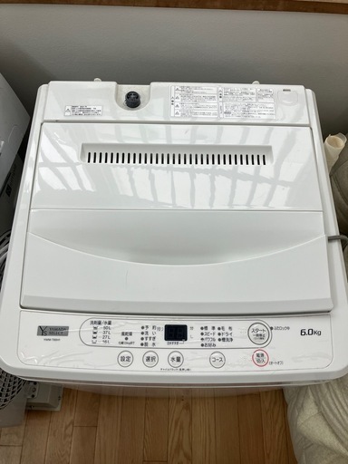 6kg洗濯機　ヤマダ　YAMADA YWM-T60H1 2021年製　