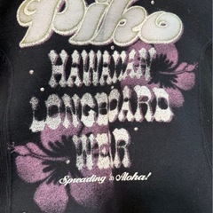 キラキラ可愛い PIKO黒 パーカー 110サイズの画像