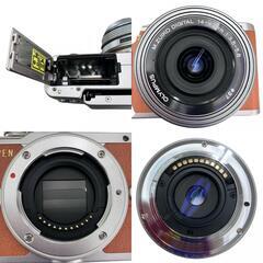 186000 ジャンク品 OLYMPUS オリンパス ミラーレス一眼カメラ PEN E-PL8  ブラウン [250507HM070030]の画像