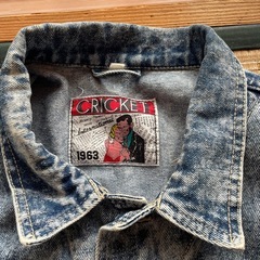 CRICKETS ライトブルー デニムジャケットの画像