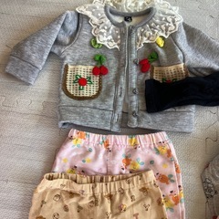 FILAやトイストーリーなど6点子供服80cmの画像