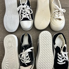 スニーカー　まとめて　4点　セットの画像