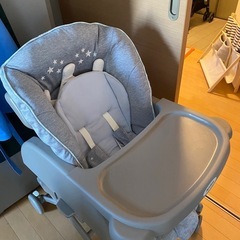 アップリカ ユラリズムスマートプレミアム　ハイローベッド&チェア 手動の画像