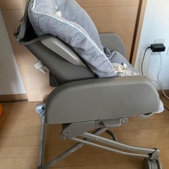 アップリカ ユラリズムスマートプレミアム　ハイローベッド&チェア 手動の画像